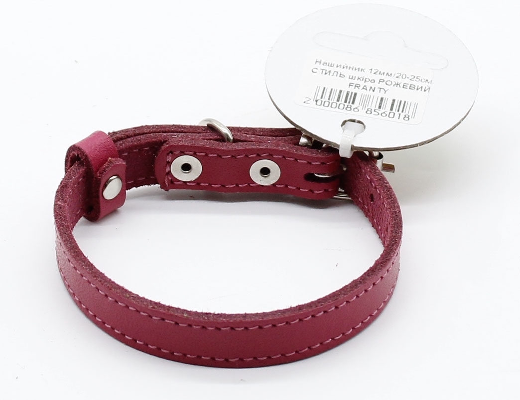Нашийник Franty Style шкіра, 12 мм х 20-25 см  - Similar products