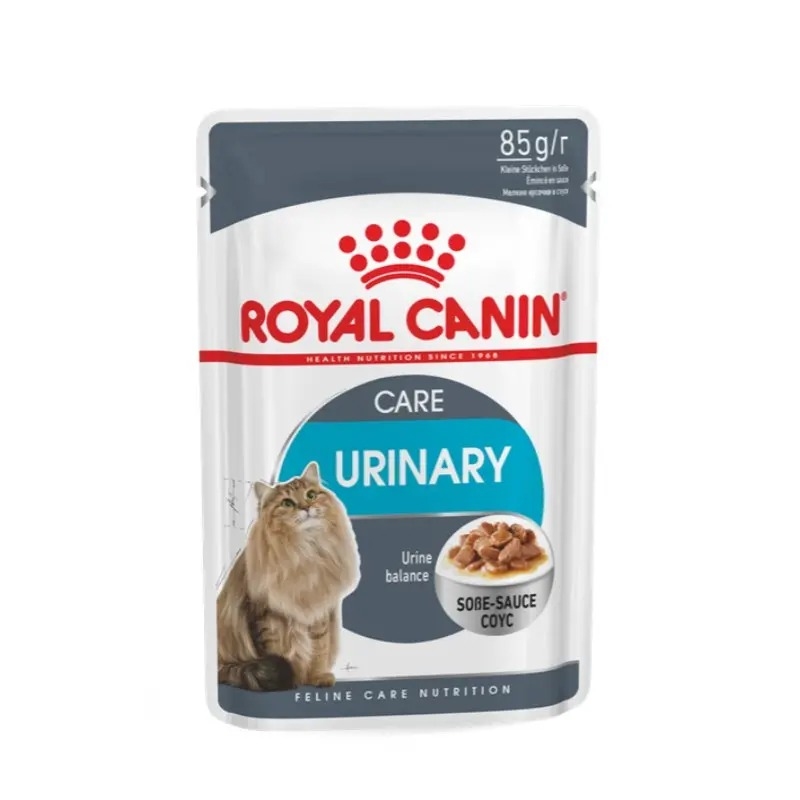 АКЦИЯ Royal Canin Urinary Care Gravy pouch Влажный корм для кошек для поддержания здоровья мочевыделительной системы с домашней птицей 3+1 по 85 г  -  Влажный корм для котов -   Потребность: Мочевыделительная система  