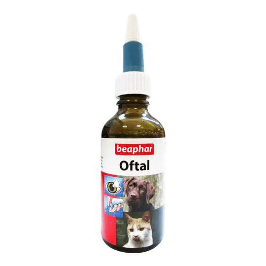 Краплі для догляду за очима (Офтал) Беафар 50 мл  - Засоби догляду та гігієни для собак