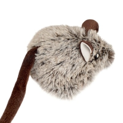 Игрушка для котов Barksi Sound Toy мышка с датчиком касания и звуковым чипом 17 см G70016B  -  Игрушки для кошек -   Вид: Животные  