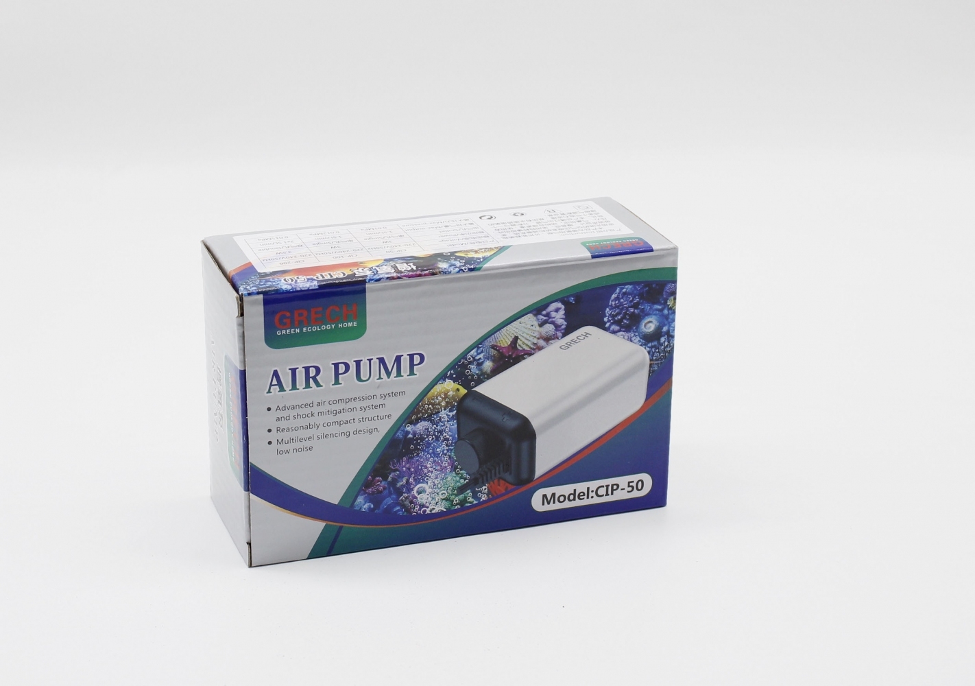 Компрессор Sun Sun CIP-50 3 Вт.   -  Аквариумы для рыб - Sun-sun   