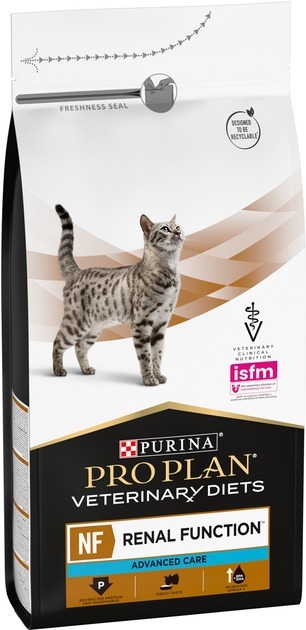 АКЦИЯ Pro Plan Veterinary Diets NF Renal Function сухой корм для котов при заболеваниях почек 1,5 кг  - Similar products