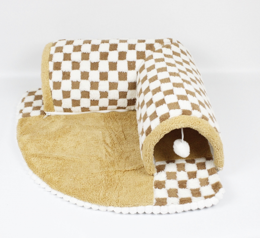 Коврик с туннелем плюшевый L 60*60*22 см.   - Similar products