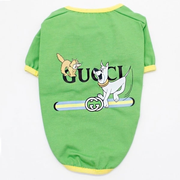 Футболка Gucci трикотаж (мальчик)  -  Одежда для собак -   Размер одежды S  