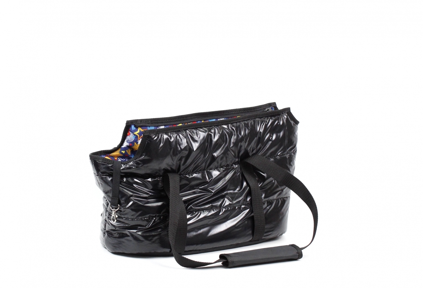 Сумка Мишель Черная 36*26*22 см.  -  Сумки и переноски для собак -   Материал: Плащевка  