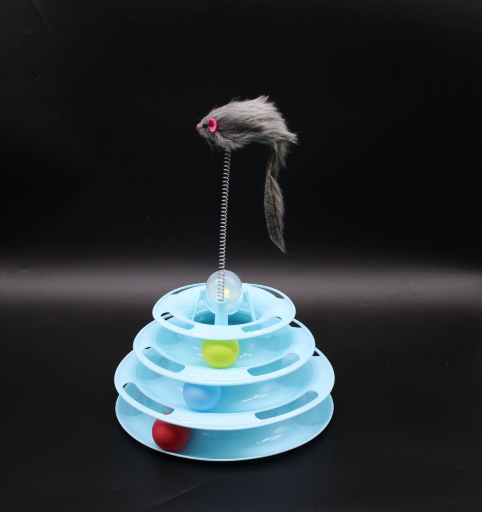 Іграшка для кота світиться м'яч Track 3 рівня  - Іграшки для котів та кішок