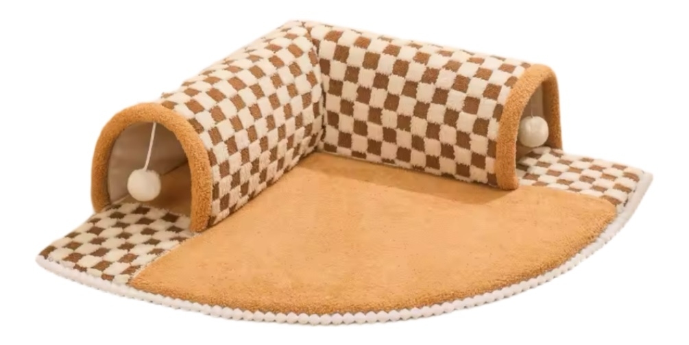 Коврик с туннелем плюшевый XL 80*80*22 см.   - Similar products