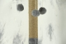 Кігтеточка для кішок Арлекін джутова основа 37*37 см, столб h67 см, 3 кульки з іграшкою на пружині 4