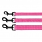 Поводок для собаки ACTIVE нейлоновый со светоотражением Розовый 152 см 0