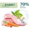 АКЦИЯ-22% Optimeal Rabbit Carrot Jelly влажный корм для кошек с кроликом в морковном желе 85 г 0