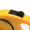 Рулетка для собак пластиковая ручка Лента желтая фиксатор 5м/15 кг 190 0
