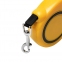 Рулетка для собак пластикова ручка стрічка жовта фіксатор 5м/15 кг 190 3
