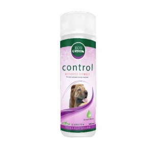 EcoGroom Control (Екогрум Контроль) - Концентрований органічний шампунь Control для собак і котів зі схильністю до алергій і подразнень