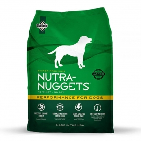 Nutra Nuggets Performance (зеленая) для активных собак