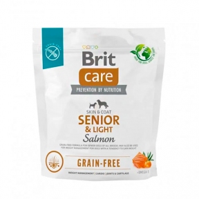 Brit Care Dog Grain-free Senior & Light Salmon Беззерновой корм для стареющих собак с лососем