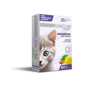 Ошейник Unicum Organic противопаразитарный для котят, 25 см