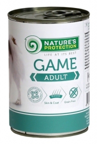 Корм Nature's Protection Adult Game Вологий для дорослих собак усіх порід з дичиною 800 гр. 