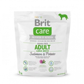 Brit Care GF Adult Large Breed Salmon&Potato Гіпоалергенний корм для собак великих порід з лососем і картоплею