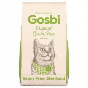 Сухий корм для кішок Gosbi Grain Free Sterilized 4.5 кг