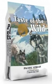 Taste of the pacific stream Canine Puppy Formula сухой  з копченим лососем корм для цуценят