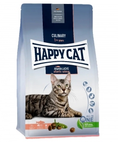 Happy Cat Culinary Atlantik Lachs Сухой корм для взрослых кошек с лососем, 1.3 кг