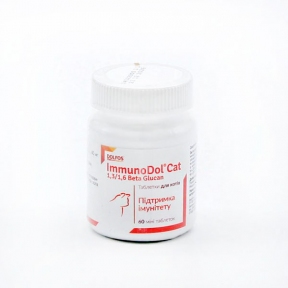 Dolfos (Дольфос) ImmunoDol Cat 60таб Витамины для поддержания иммунитета у кошек