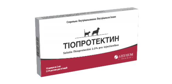 Тіопротектін 2,5% 10амп. Артеріум