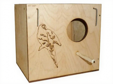 Гнездо для волнистого попугая