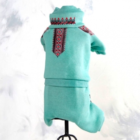 Комбинезон Лента трикотаж на флисе (мальчик)