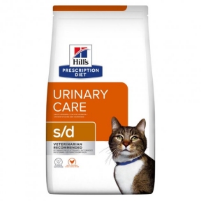Hills Urinary Care сухий корм для кішок для розчинення струвитных уролитов курка 605894