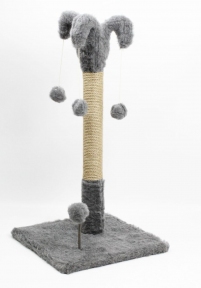 Когтеточка для кошек джутовая Арлекин