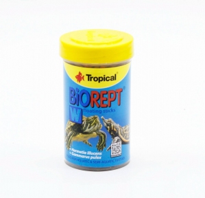Tropical Biorept W многокомпонентные палочки для водных черепах 