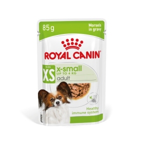 АКЦІЯ Royal Canin X-Small Adult pouch вологий корм для собак 9+3 до 85 г