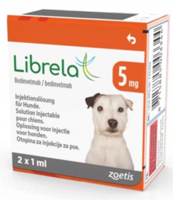 Препарат Zoetis Либрела (Librela) для собак от  остеоартрита.  Препарат Zoetis Либрела (Librela) для собак от  остеоартрита.