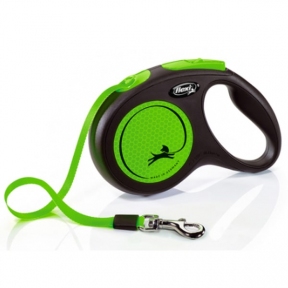 Рулетка для собак Neon M 5м\25кг стрічка