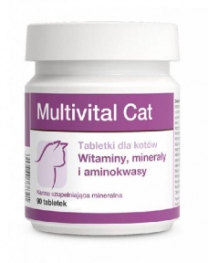 Мультивитал Кет Мини витамины для кошек Дольфос 90таб