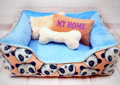 Бридж лежак для тварин 63х63 см Panda My Home