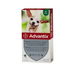 Advantix (Адвантикс) для собак Bayer до 4кг
