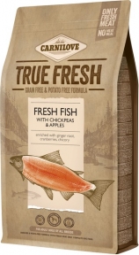 Carnilove True Fresh FISH for Adult dogs сухой корм для собак с рыбой 1.4 кг