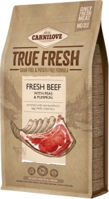 Carnilove True Fresh BEEF for Adult dogs сухой корм для собак с говядиной 1,4 кг