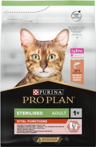 Pro Plan Sterilised Cod & Trout корм для стерилизованных котов с треской и форелью