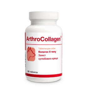 Dolfos Arthro Collagen для зміцненню опорно-рухового апарату собак, 90 таб