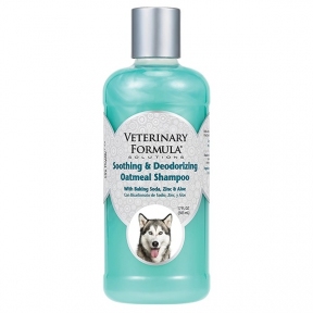 Veterinary Formula Soothing & Deodorizing Oatmeal Shampoo Ветеринарная Формула Успокаивающий и Дезодорирующий шампунь для собак и котов