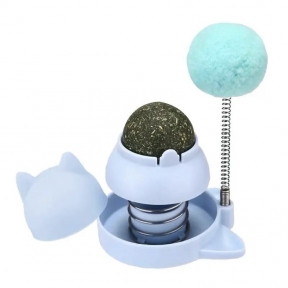 Игрушка для котов с мататаби Лизун с помпоном