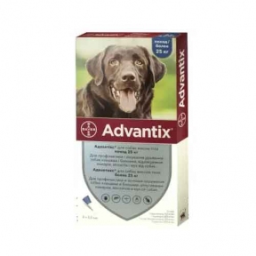 Advantix (Адвантикс) для собак Bayer больше 25 кг