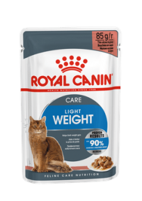 Royal Canin Light Weight Care Gravy влажный корм для котов кусочки облегченного паштета в соусе