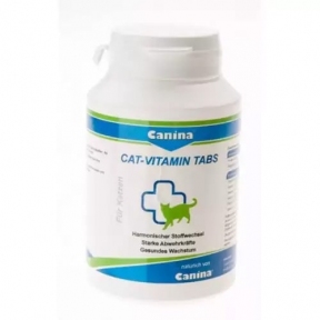 Cat-vitamin-tabs Canina