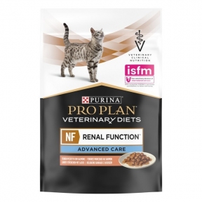 АКЦИЯ Purina Veterinary Diets NF влажный корм с курицей при почечной недостаточности у кошек 85 гр