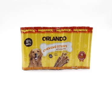 Ласощі для собак, палички ORLANDO DOG MEGAPACK, 16 шт по 11 г