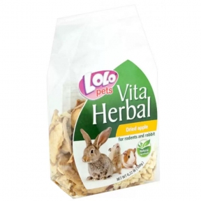 HERBAL для гризунів яблучний мікс 100 г Lolopets 74109